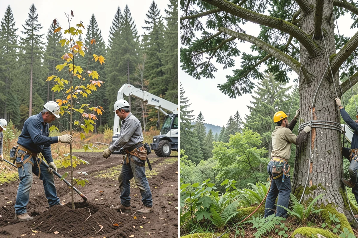 Park tree maintenance in Tacoma, Pierce County, WA - Inventory and assess the property's trees