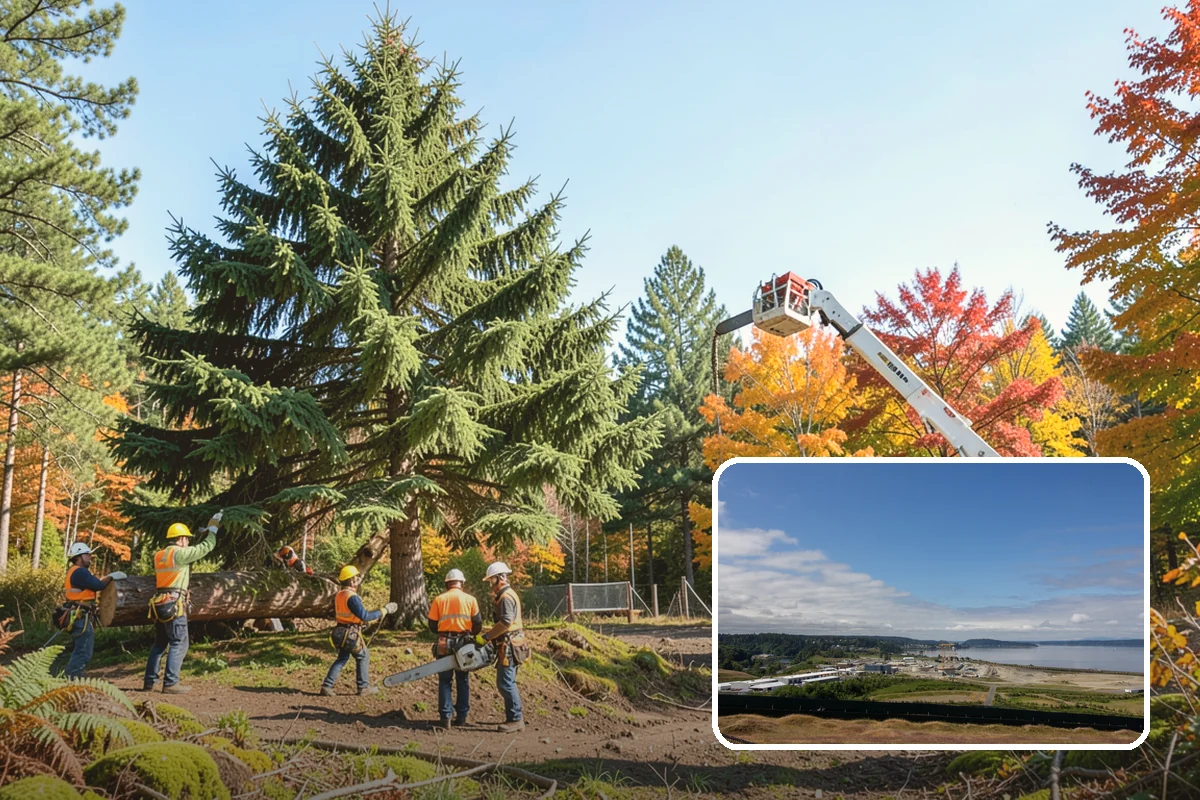 Park tree maintenance in University Place, Pierce County, WA - Keeps trees across a property safe and presentable