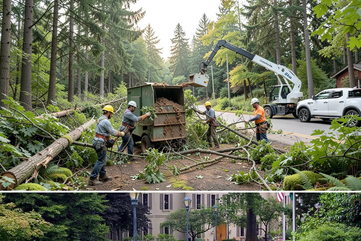 Park tree maintenance in Woodinville, King County, WA - Work is performed year-round to maintain public safety but often prioritizes pruning during dormant seasons while scheduling...