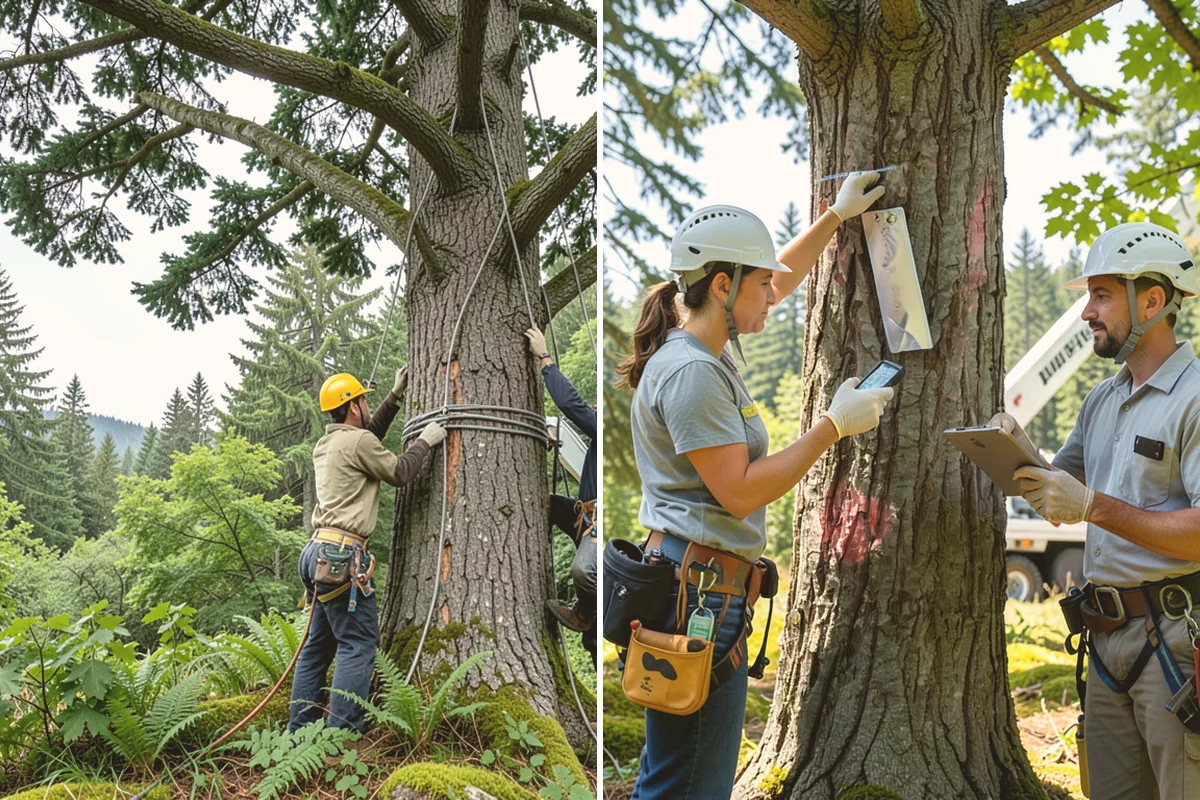 Permit assistance in Algona, King County, WA - Gather site and tree information