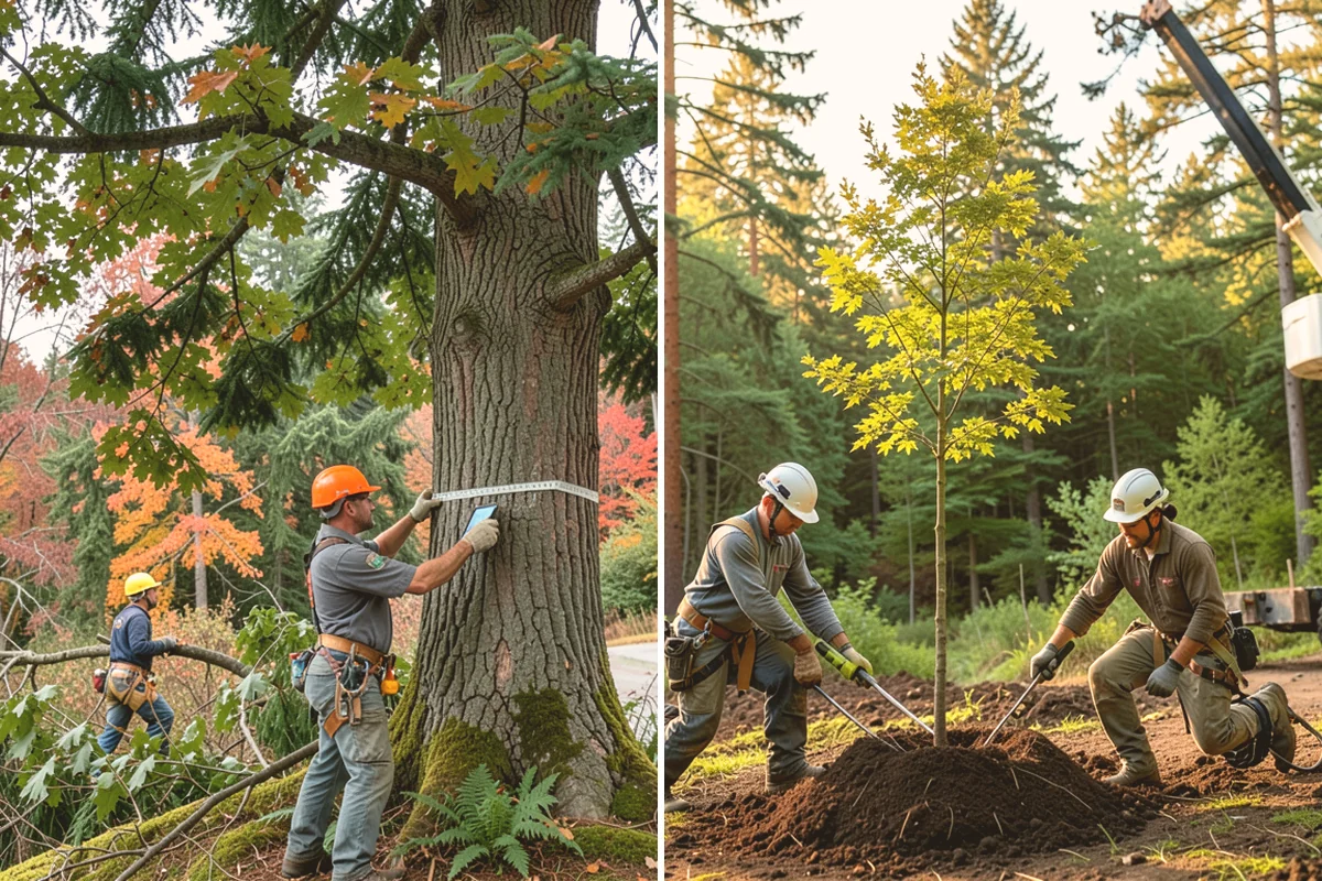 Permit assistance in Bellevue, King County, WA - Gather site and tree information