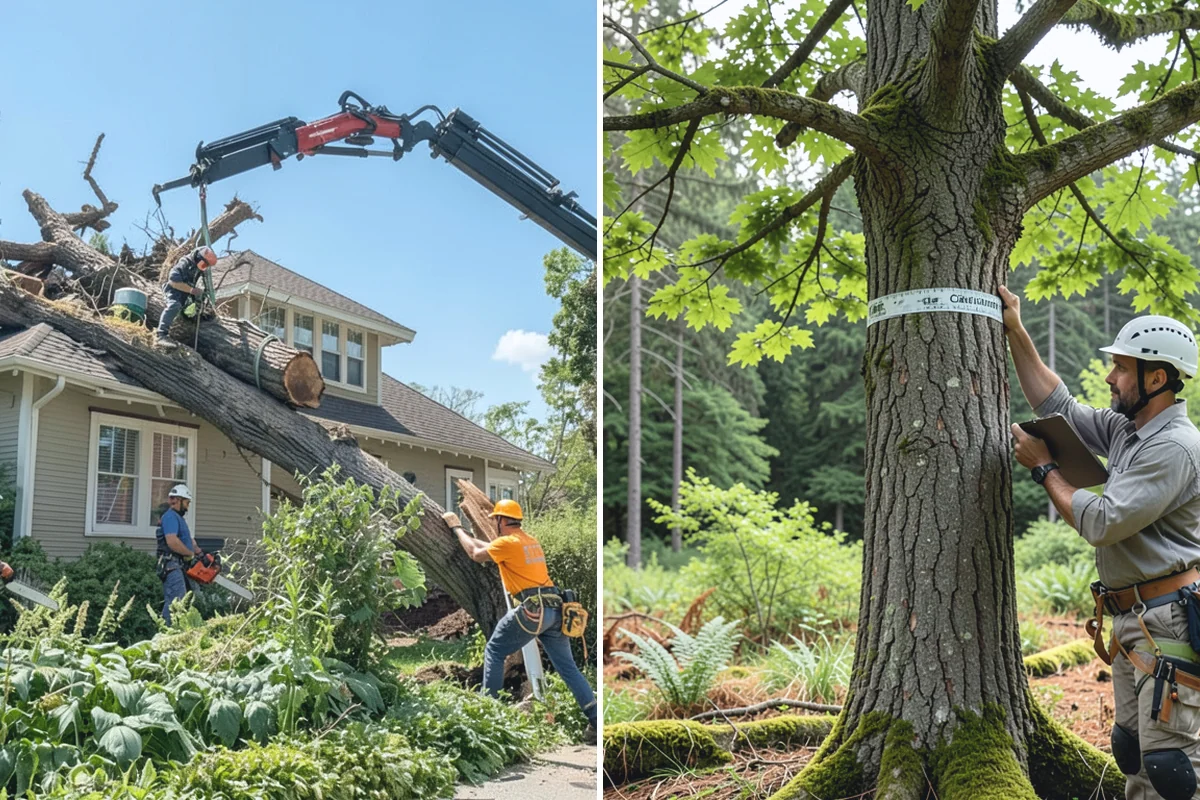 Permit assistance in Coupeville, Island County, WA - Gather site and tree information