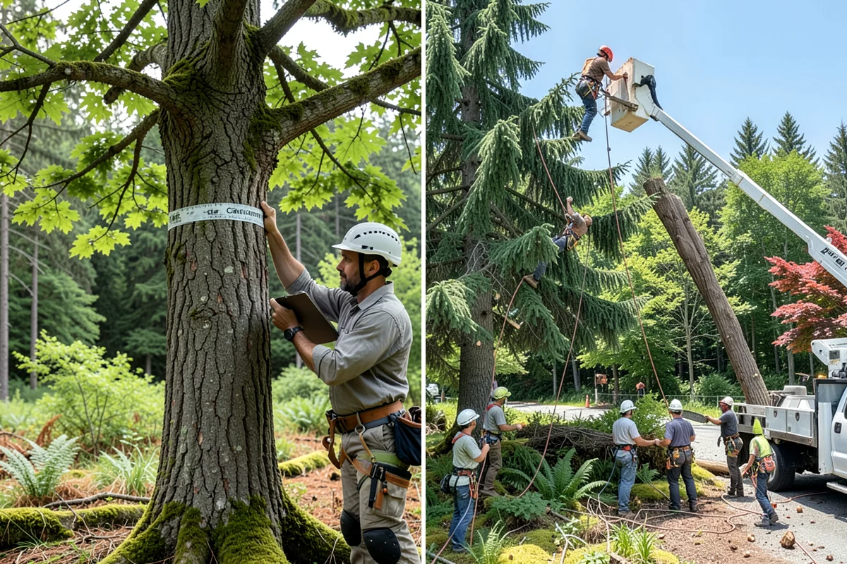 Permit assistance in Fircrest, Pierce County, WA - Gather site and tree information