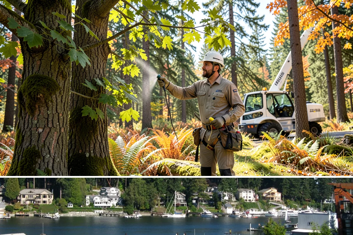 Permit assistance in Gig Harbor, Pierce County, WA - This service can be performed year-round but often aligns with project planning phases before tree work begins during active...