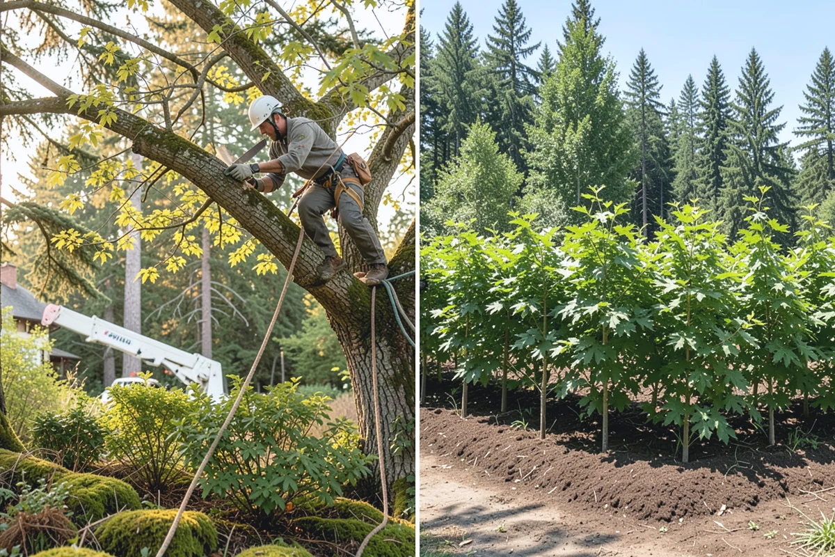 Permit assistance in Hamilton, Skagit County, WA - Gather site and tree information