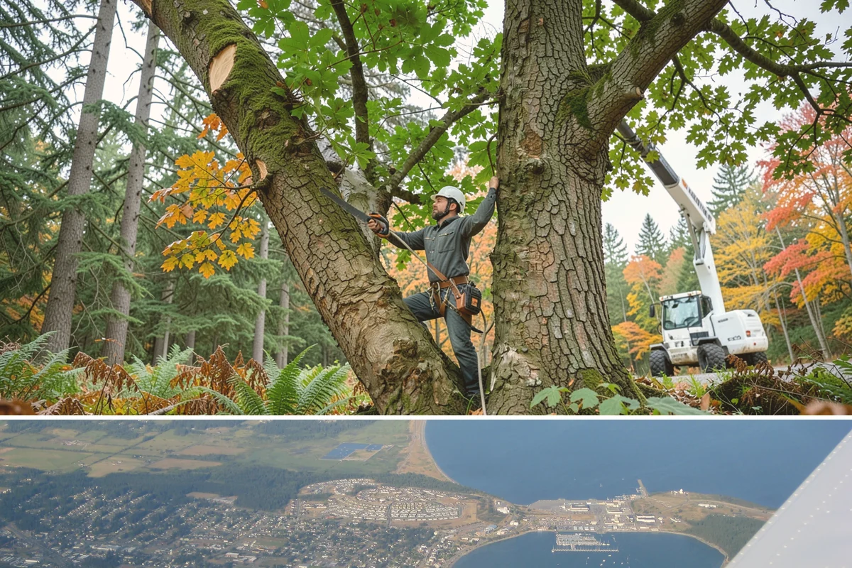 Permit assistance in Oak Harbor, Island County, WA - This service can be performed year-round but often aligns with project planning phases before tree work begins during active...