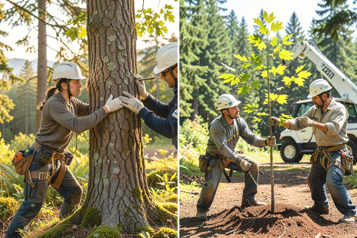 Permit assistance in Steilacoom, Pierce County, WA - Gather site and tree information