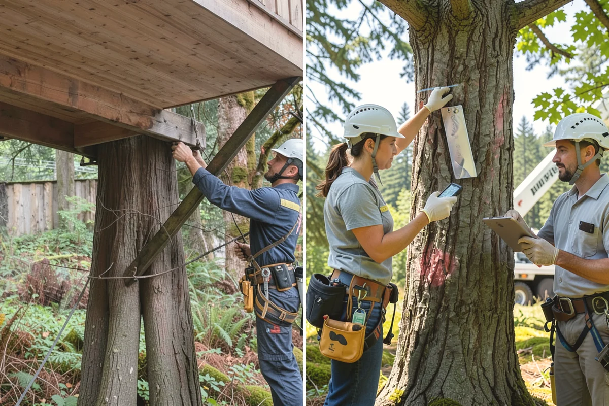 Permit assistance in Tukwila, King County, WA - Gather site and tree information