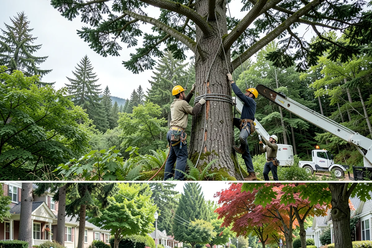 Preventive tree care plans in Beaux Arts Village, King County, WA - In the Puget Sound climate, these plans are best performed year-round to address changing tree conditions, though specific tasks...