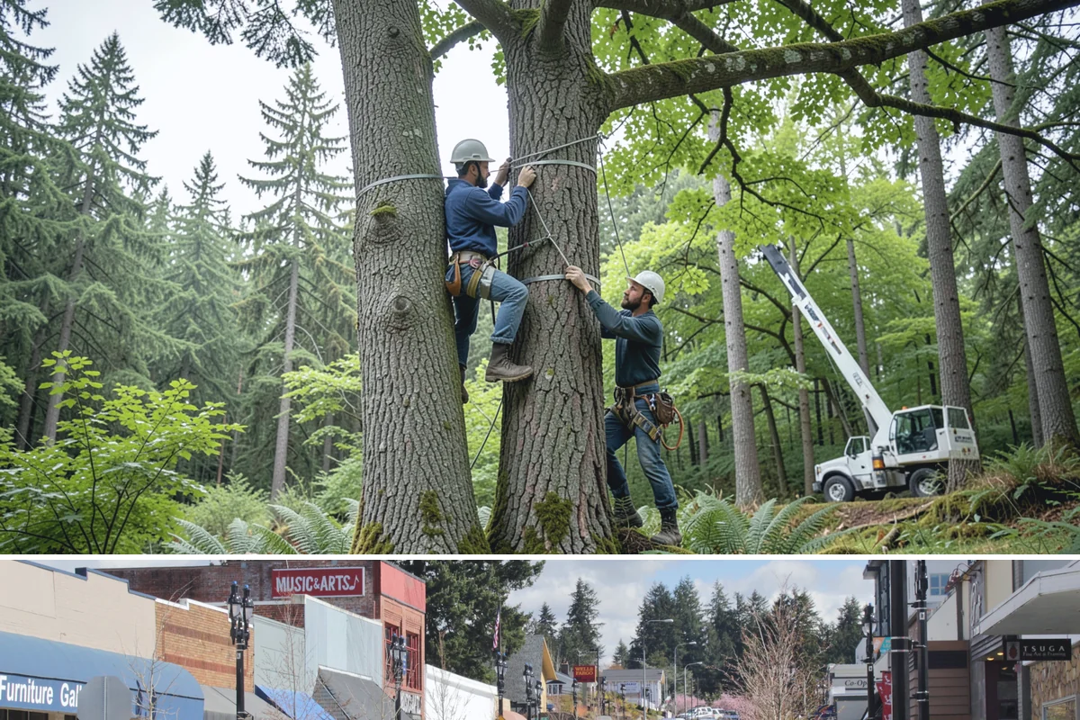 Preventive tree care plans in Bothell, King County, WA - In the Puget Sound climate, these plans are best performed year-round to address changing tree conditions, though specific tasks...