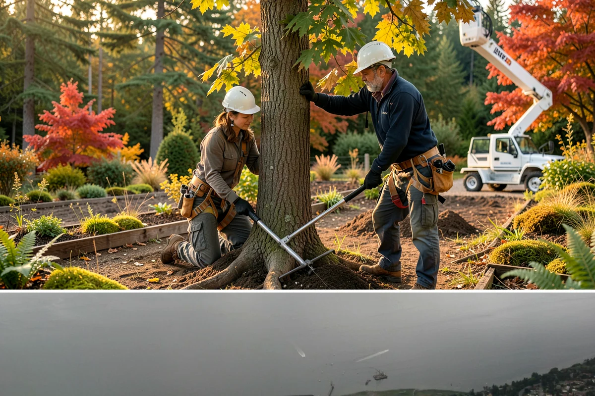 Preventive tree care plans in Des Moines, King County, WA - In the Puget Sound climate, these plans are best performed year-round to address changing tree conditions, though specific tasks...