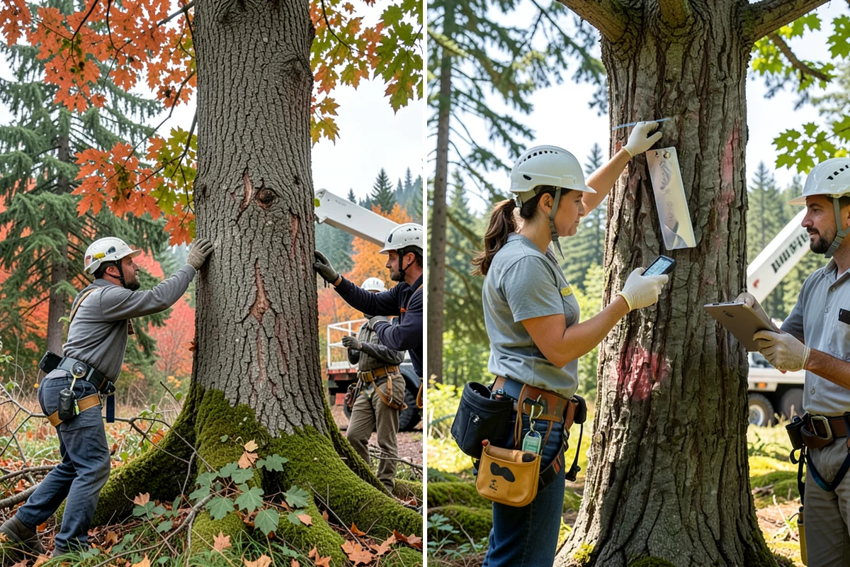Preventive tree care plans in DuPont, Pierce County, WA - Assess the trees and set program goals