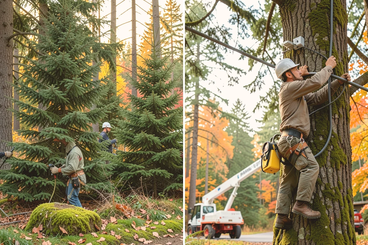 Preventive tree care plans in Langley, Island County, WA - Assess the trees and set program goals