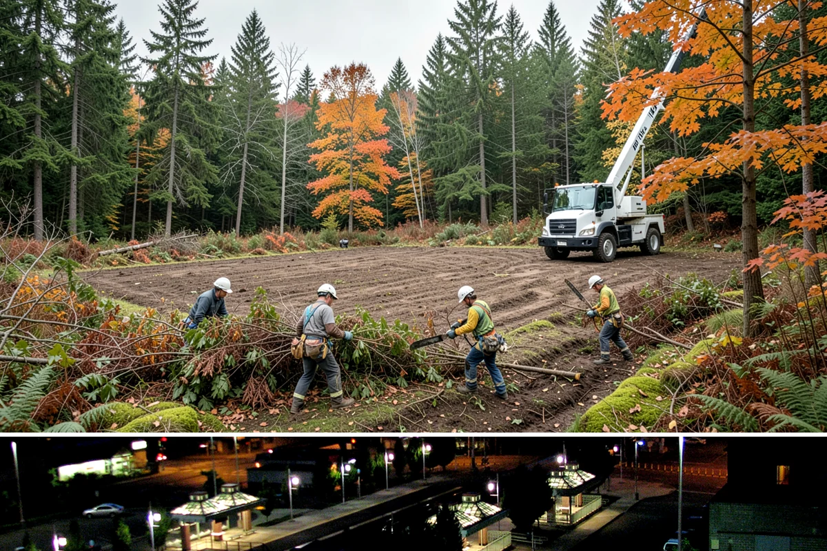 Privacy screen planting in Auburn, King County, WA - Planting is best performed during dormant seasons or early spring in Puget Sound to ensure proper root establishment before...