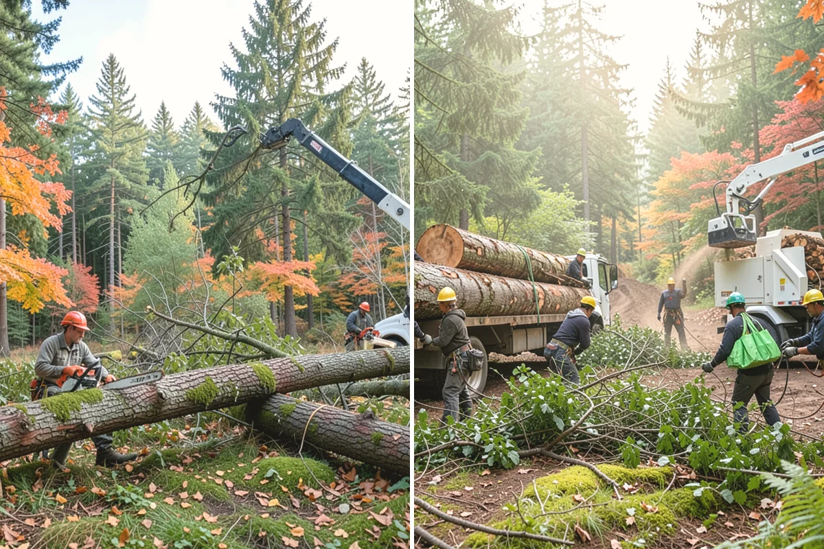 Privacy screen planting in Duvall, King County, WA - Assess site conditions and select suitable species