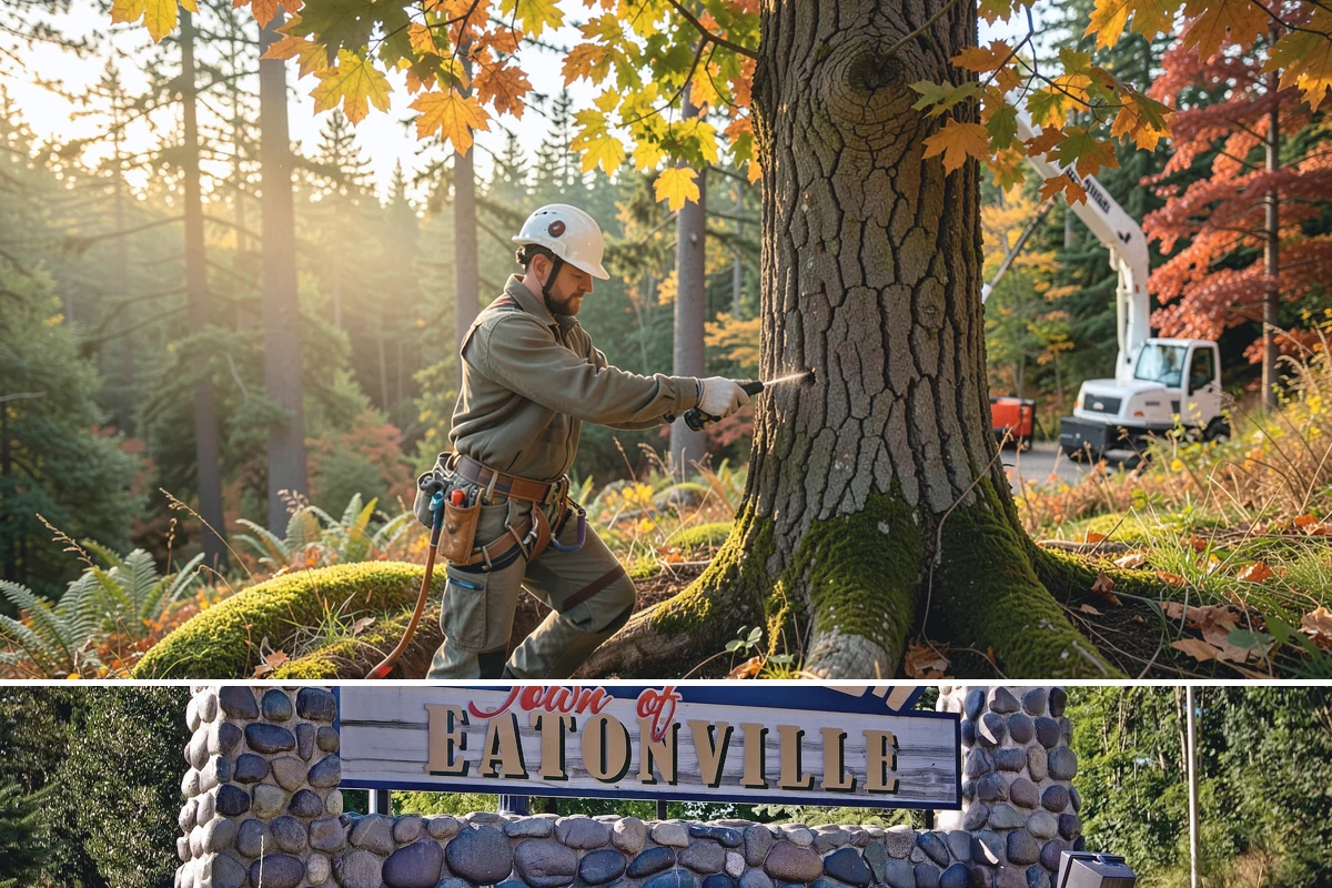 Privacy screen planting in Eatonville, Pierce County, WA - Planting is best performed during dormant seasons or early spring in Puget Sound to ensure proper root establishment before...