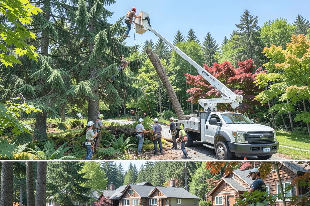 Privacy screen planting in Edgewood, Pierce County, WA - Planting is best performed during dormant seasons or early spring in Puget Sound to ensure proper root establishment before...