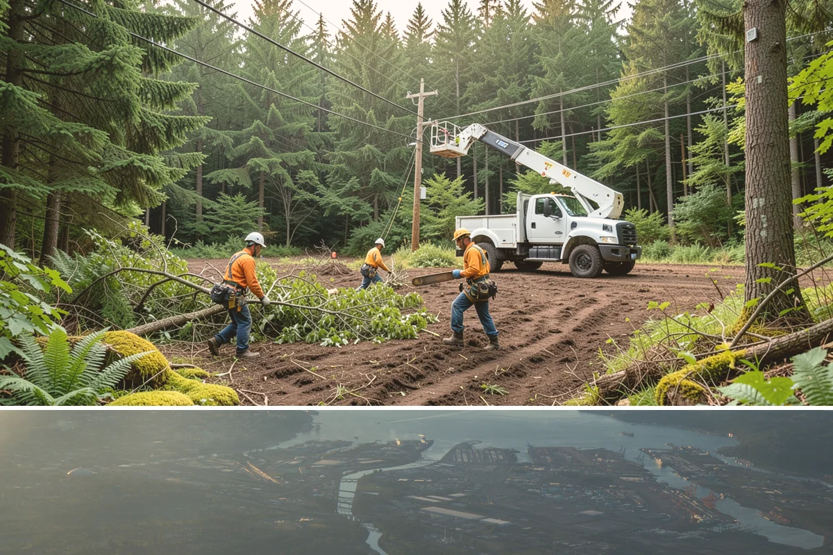Privacy screen planting in Fife, Pierce County, WA - Planting is best performed during dormant seasons or early spring in Puget Sound to ensure proper root establishment before...
