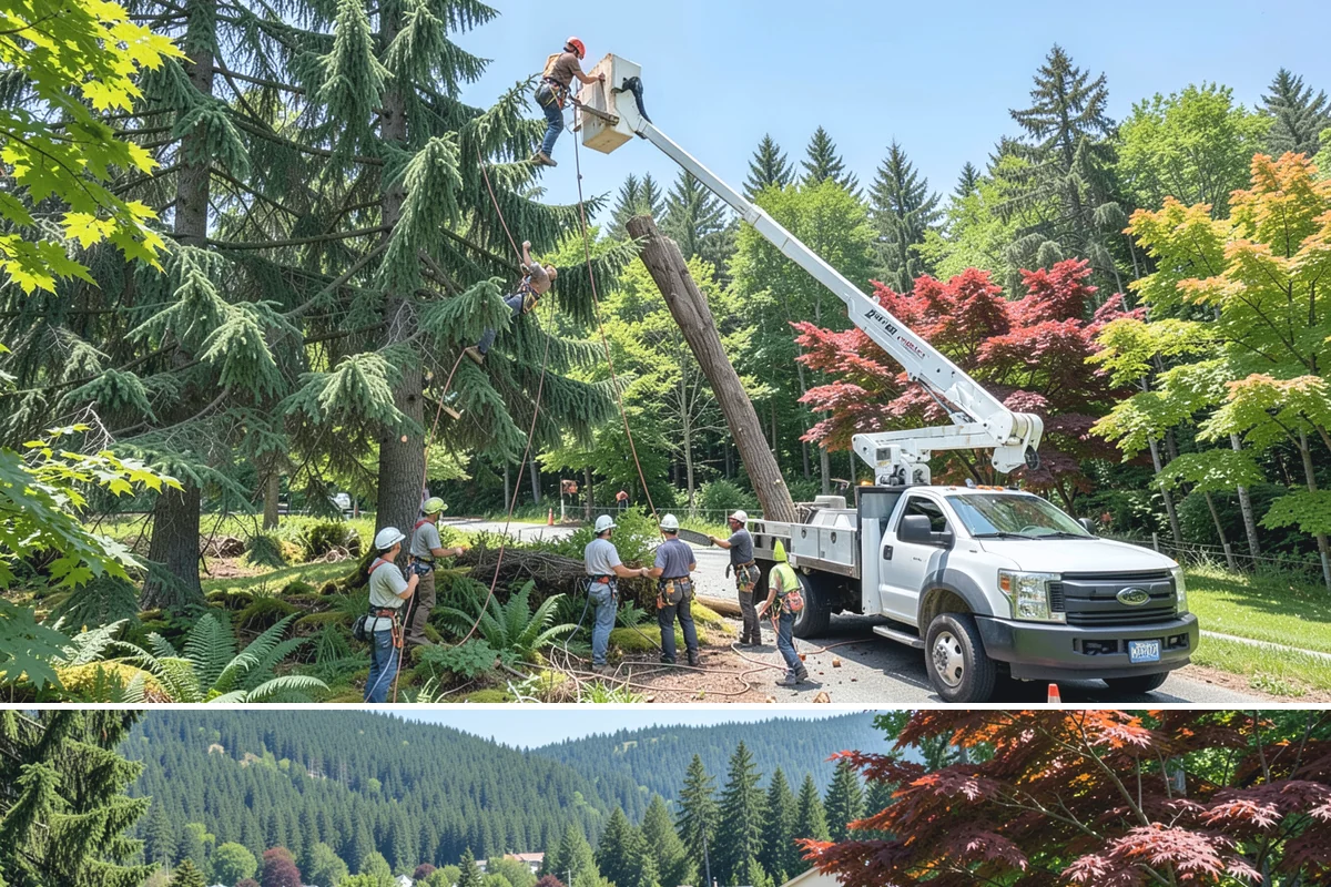 Privacy screen planting in Index, Snohomish County, WA - Planting is best performed during dormant seasons or early spring in Puget Sound to ensure proper root establishment before...