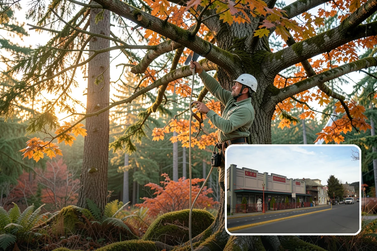 Privacy screen planting in Issaquah, King County, WA - Restores and expands tree cover