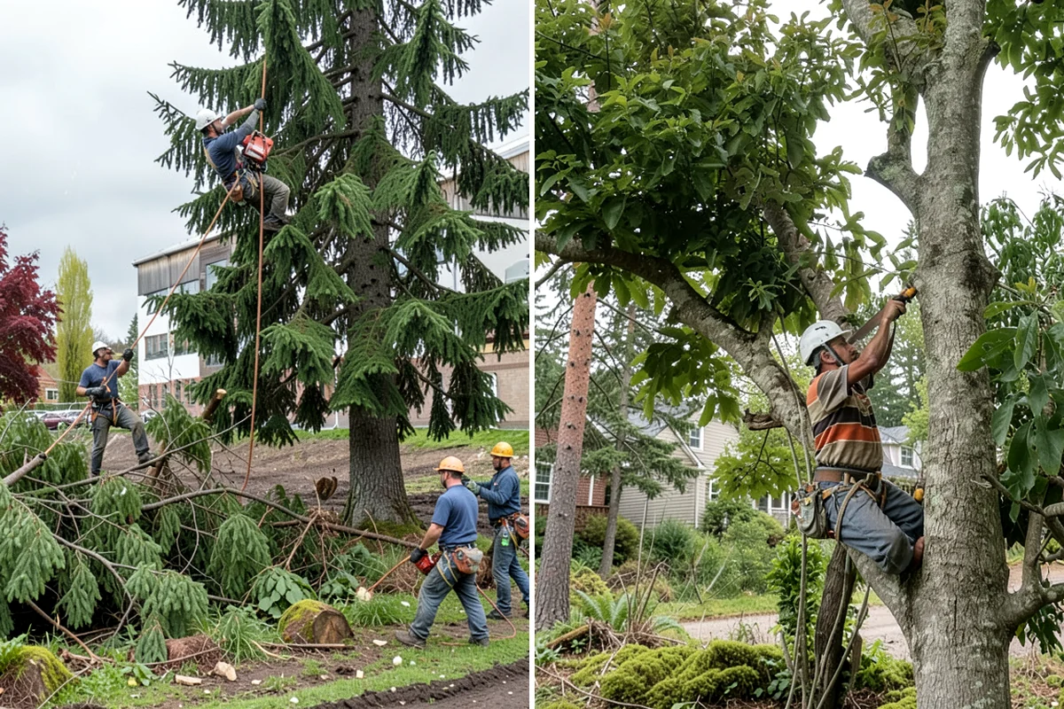Privacy screen planting in Maple Valley, King County, WA - Assess site conditions and select suitable species