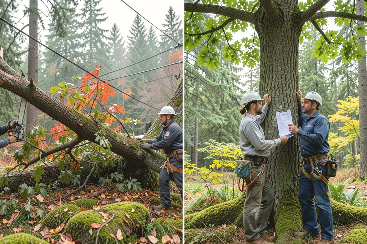 Privacy screen planting in Mill Creek, Snohomish County, WA - Assess site conditions and select suitable species