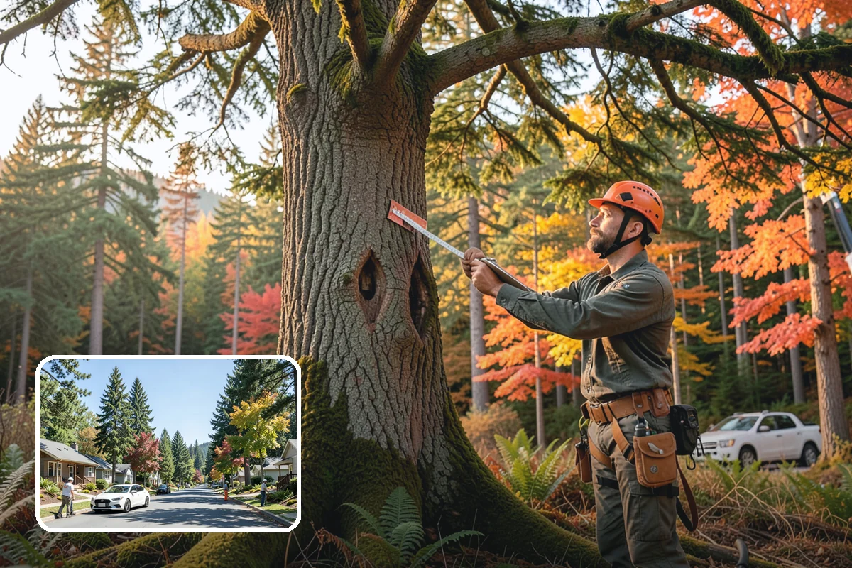 Privacy screen planting in Orting, Pierce County, WA - Restores and expands tree cover
