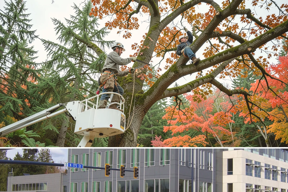 Privacy screen planting in Shoreline, King County, WA - Planting is best performed during dormant seasons or early spring in Puget Sound to ensure proper root establishment before...