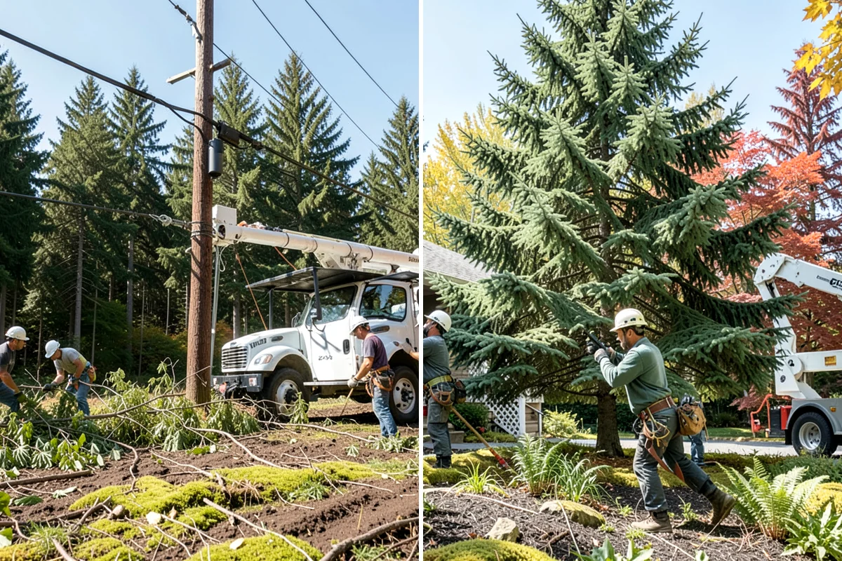 Privacy screen planting in Snoqualmie, King County, WA - Assess site conditions and select suitable species