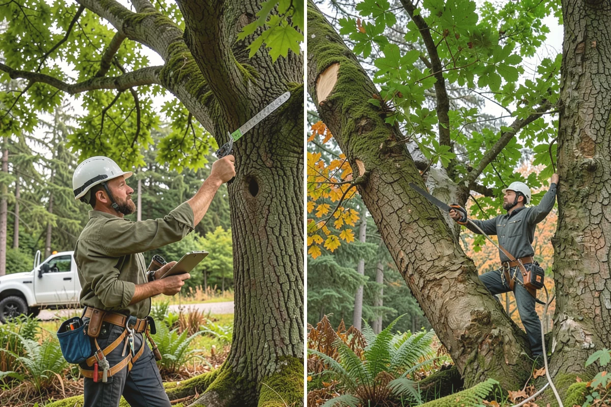 Reforestation planting in Anacortes, Skagit County, WA - Assess site conditions and select suitable species