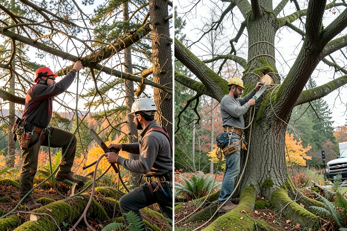 Reforestation planting in Arlington, Snohomish County, WA - Assess site conditions and select suitable species