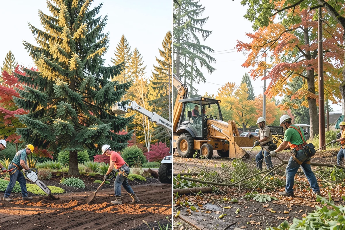 Reforestation planting in Auburn, King County, WA - Assess site conditions and select suitable species
