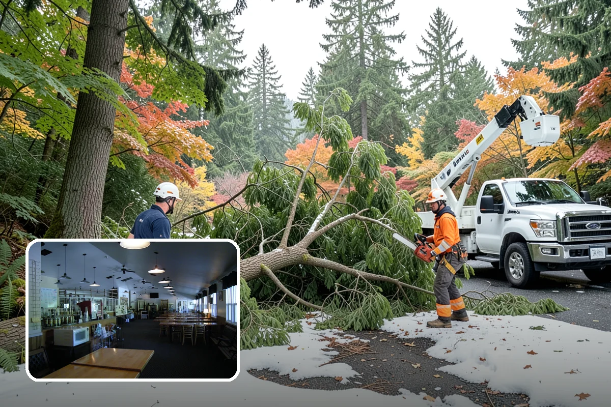 Reforestation planting in Black Diamond, King County, WA - Restores and expands tree cover