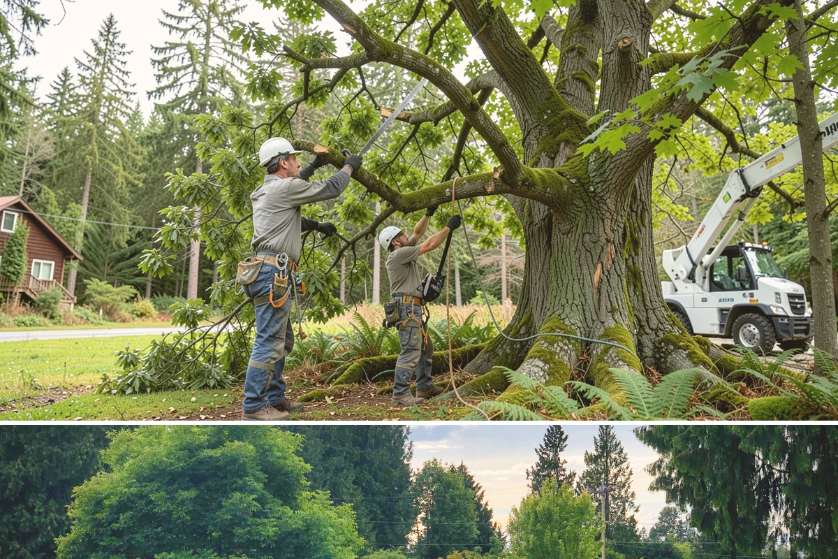 Reforestation planting in Bonney Lake, Pierce County, WA - Planting is best performed during dormant seasons to minimize stress on trees in the Puget Sound climate, though specific timing...