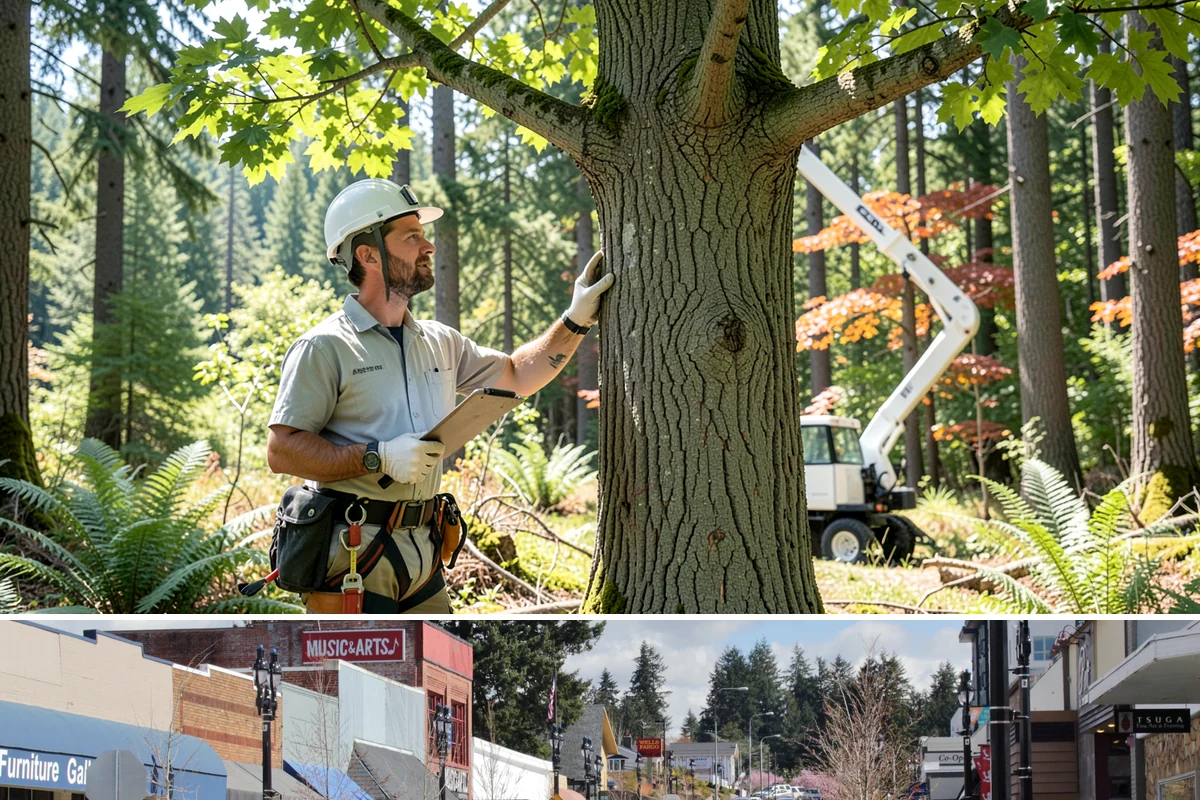 Reforestation planting in Bothell, King County, WA - Planting is best performed during dormant seasons to minimize stress on trees in the Puget Sound climate, though specific timing...