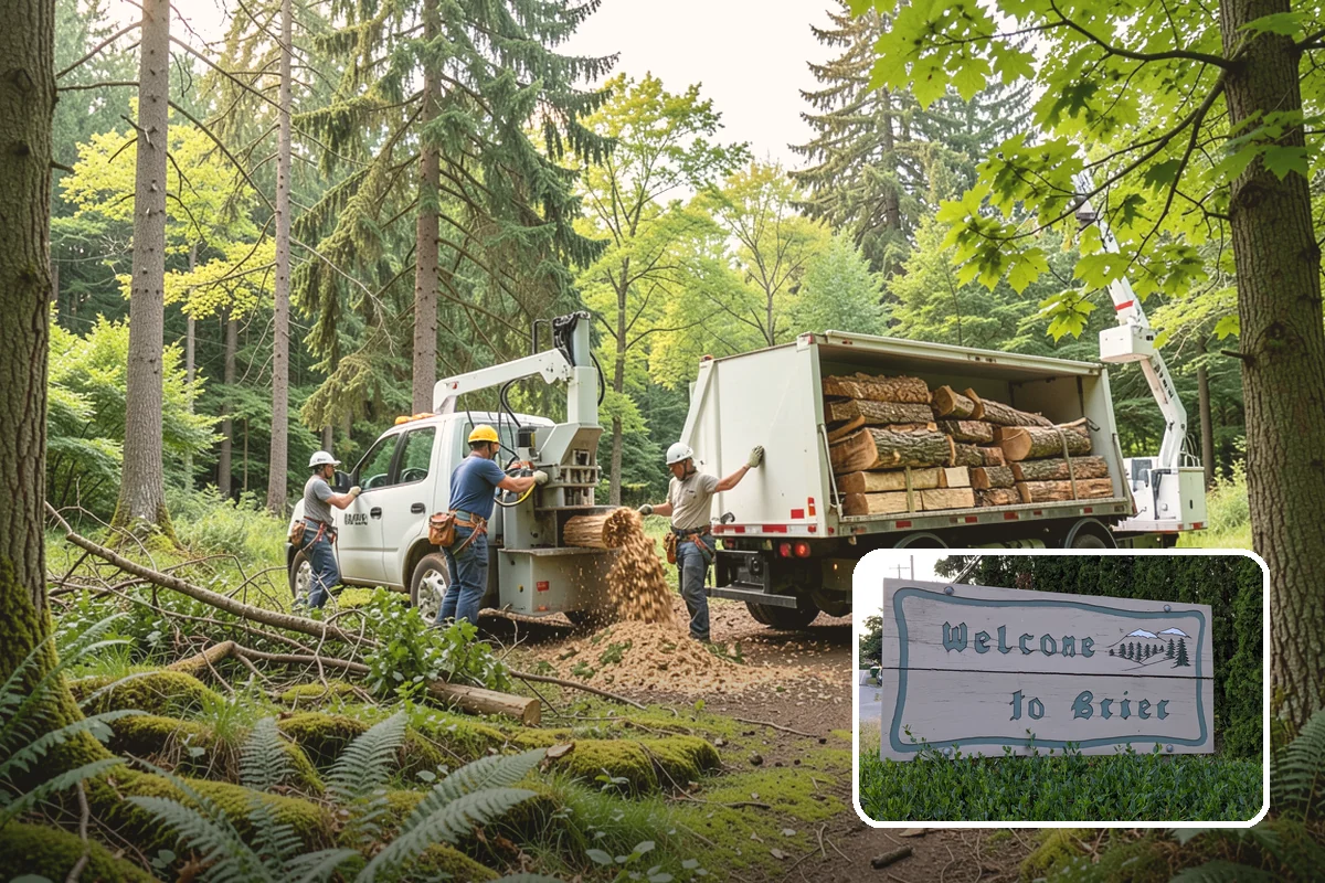 Reforestation planting in Brier, Snohomish County, WA - Restores and expands tree cover