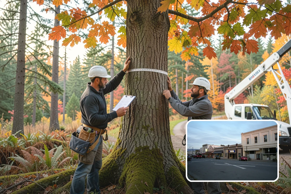 Reforestation planting in Burlington, Skagit County, WA - Restores and expands tree cover