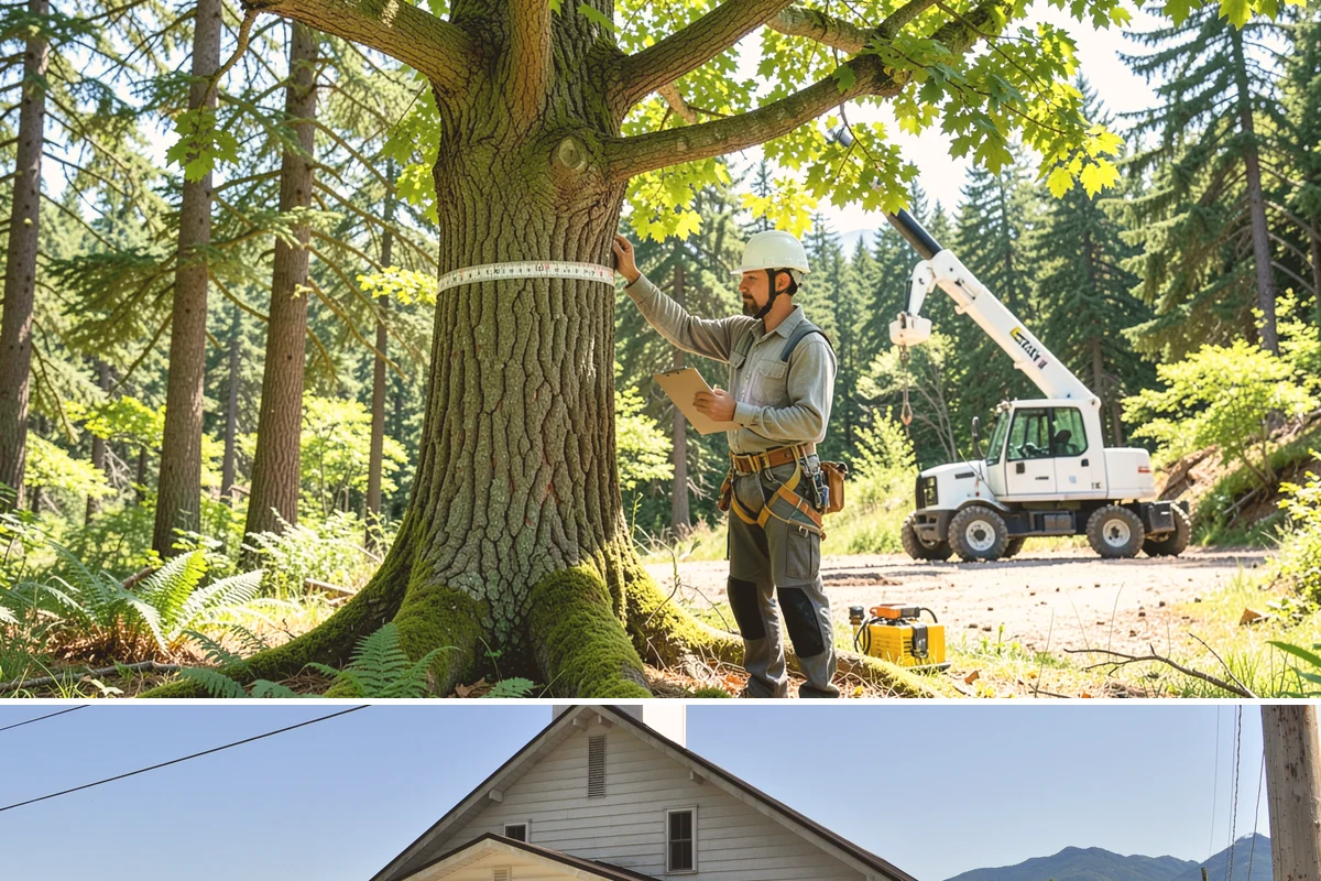 Reforestation planting in Concrete, Skagit County, WA - Planting is best performed during dormant seasons to minimize stress on trees in the Puget Sound climate, though specific timing...