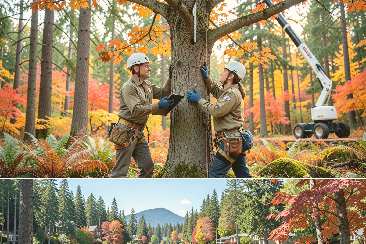 Reforestation planting in Covington, King County, WA - Planting is best performed during dormant seasons to minimize stress on trees in the Puget Sound climate, though specific timing...