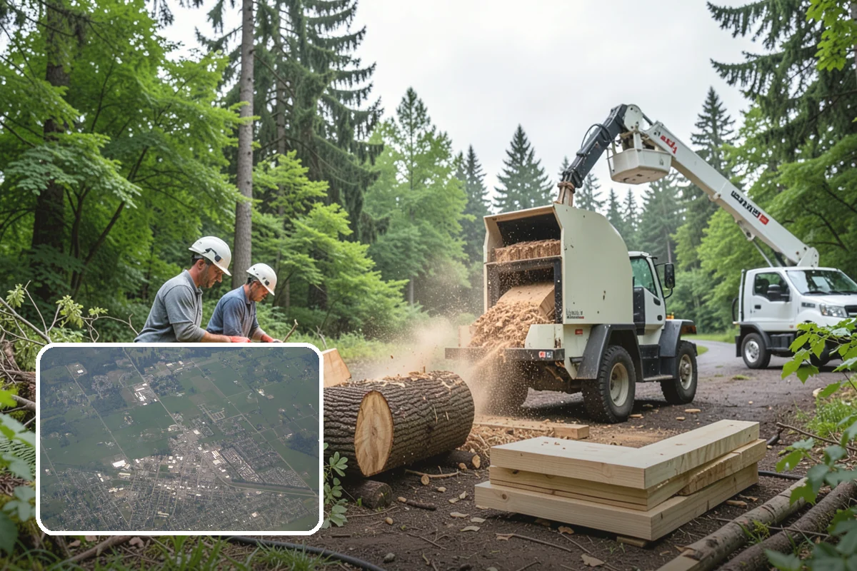 Reforestation planting in Enumclaw, King County, WA - Restores and expands tree cover