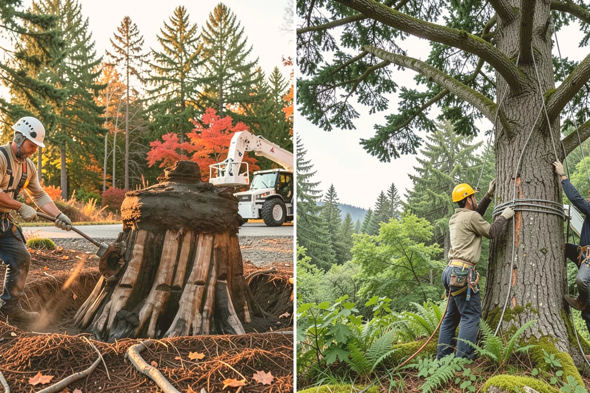 Reforestation planting in Fife, Pierce County, WA - Assess site conditions and select suitable species