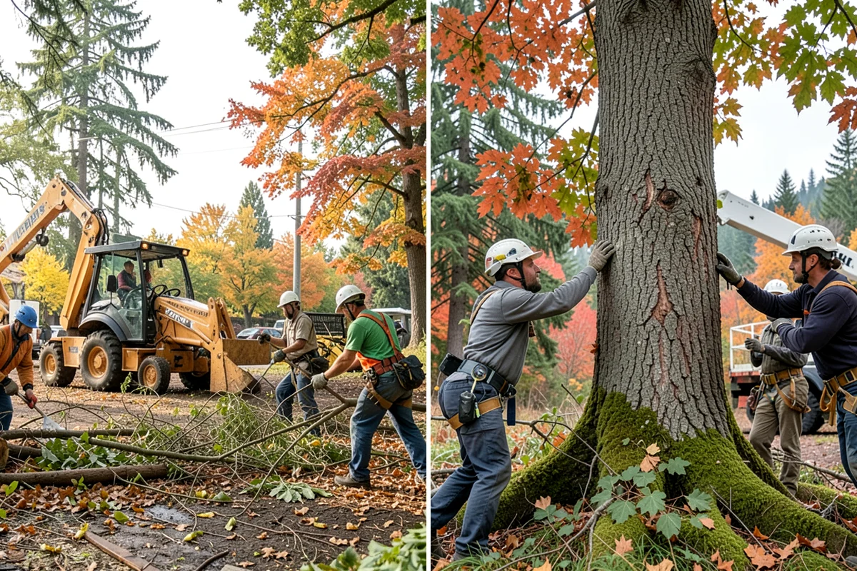 Reforestation planting in Gig Harbor, Pierce County, WA - Assess site conditions and select suitable species