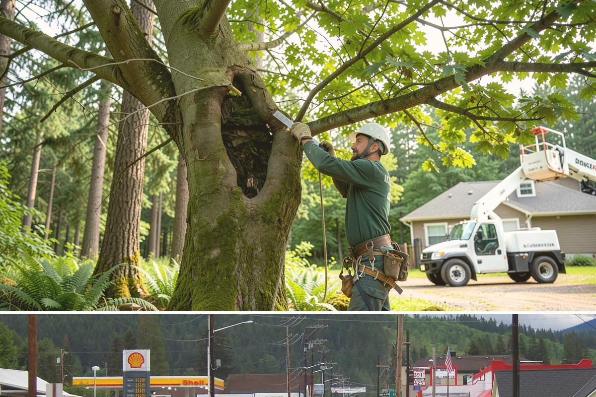 Reforestation planting in Granite Falls, Snohomish County, WA - Planting is best performed during dormant seasons to minimize stress on trees in the Puget Sound climate, though specific timing...