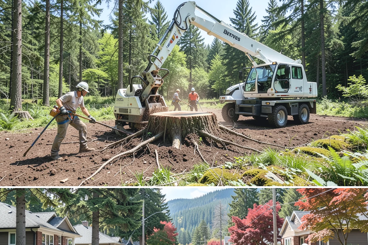 Reforestation planting in Hunts Point, King County, WA - Planting is best performed during dormant seasons to minimize stress on trees in the Puget Sound climate, though specific timing...