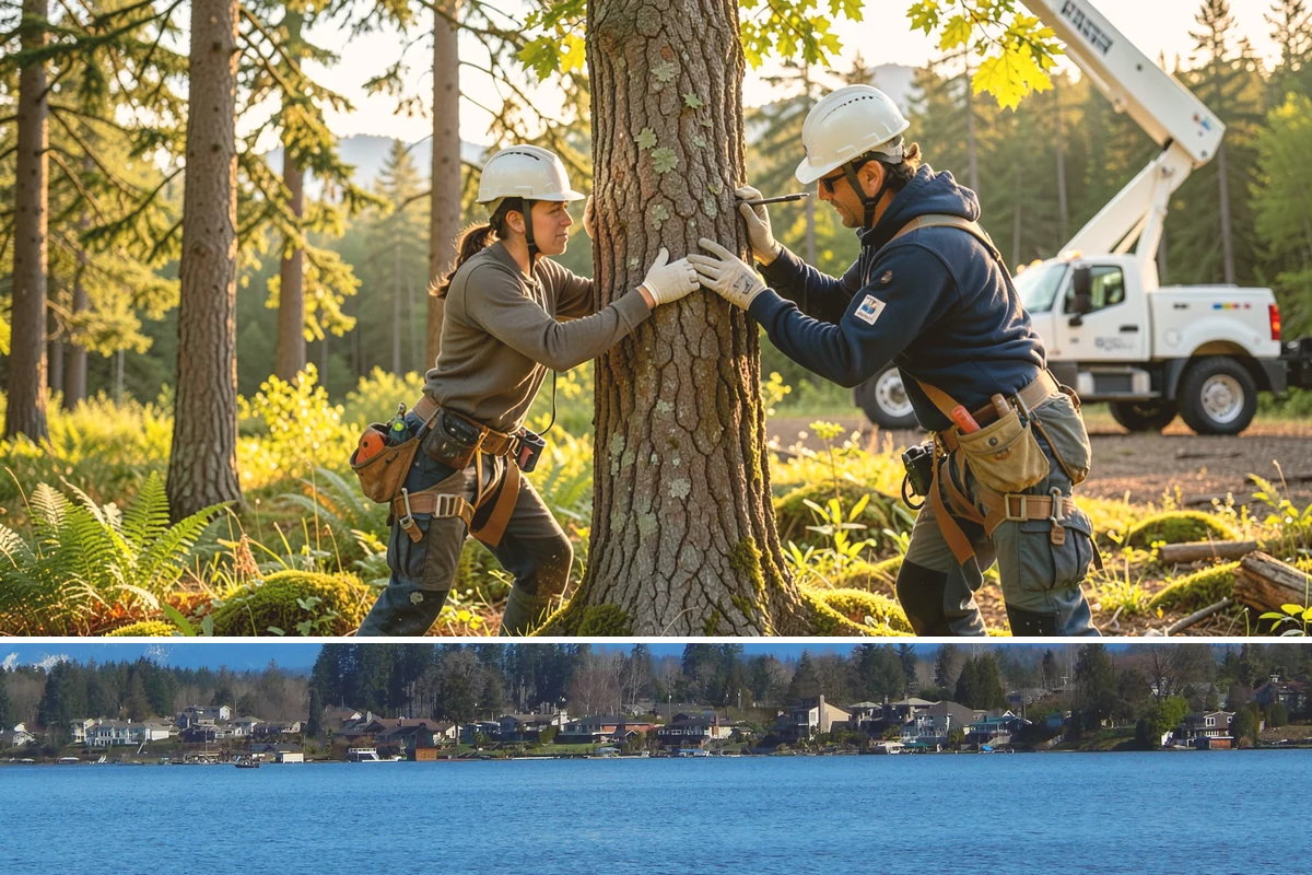 Reforestation planting in Lake Stevens, Snohomish County, WA - Planting is best performed during dormant seasons to minimize stress on trees in the Puget Sound climate, though specific timing...