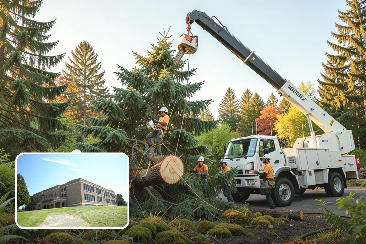 Reforestation planting in Maple Valley, King County, WA - Restores and expands tree cover