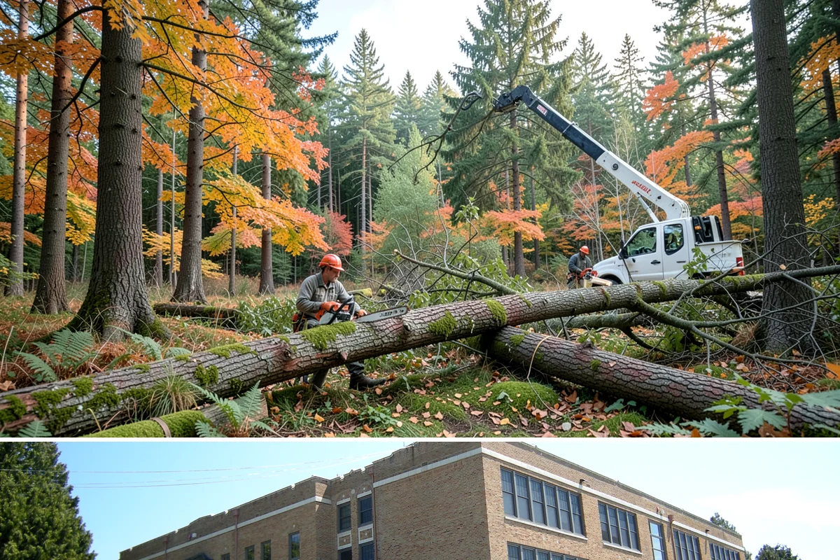 Reforestation planting in Maple Valley, King County, WA - Planting is best performed during dormant seasons to minimize stress on trees in the Puget Sound climate, though specific timing...