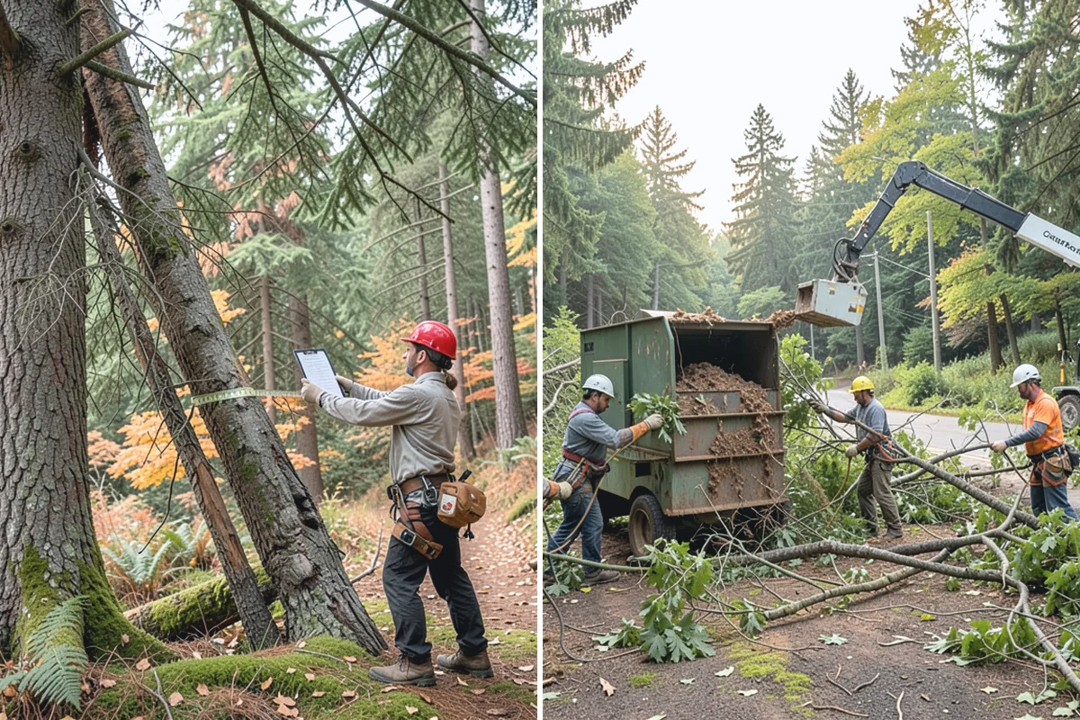 Reforestation planting in Medina, King County, WA - Assess site conditions and select suitable species