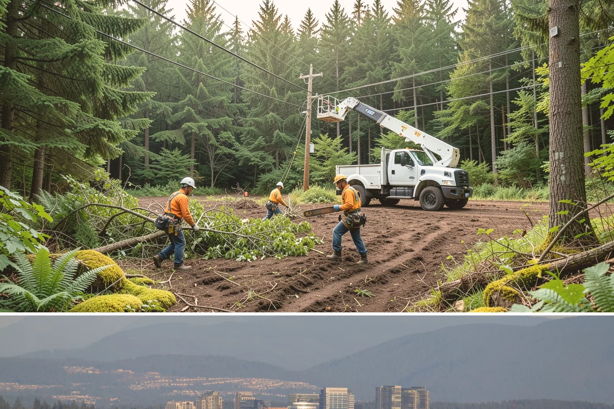 Reforestation planting in Medina, King County, WA - Planting is best performed during dormant seasons to minimize stress on trees in the Puget Sound climate, though specific timing...