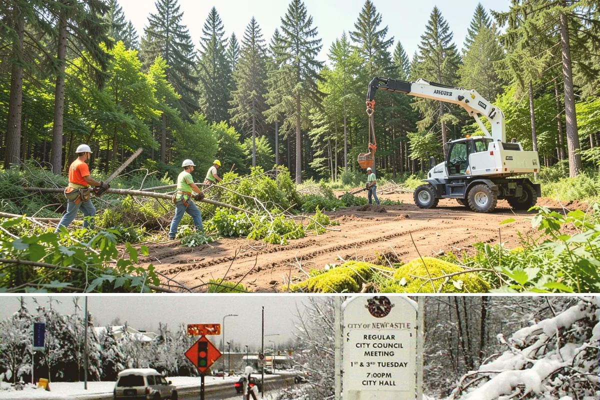 Reforestation planting in Newcastle, King County, WA - Planting is best performed during dormant seasons to minimize stress on trees in the Puget Sound climate, though specific timing...